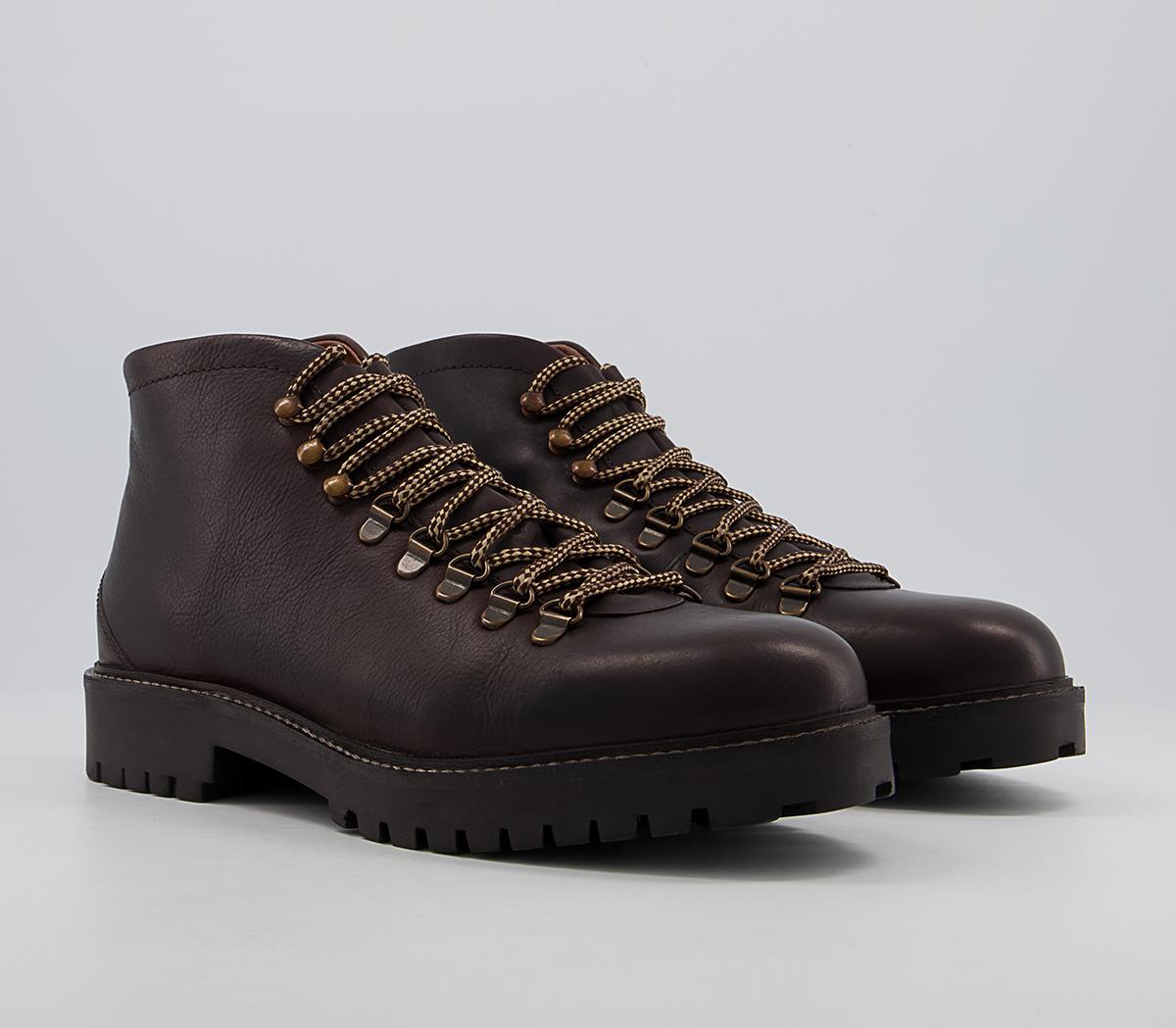 Walk London Sean Low Hiking Boots Walk London Sean Low Hiking Boots Brown