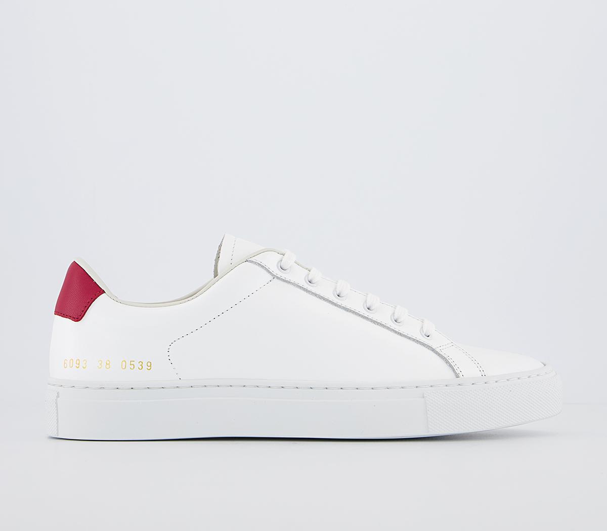 Common ProjectsRetro Low TrainersWhite Red