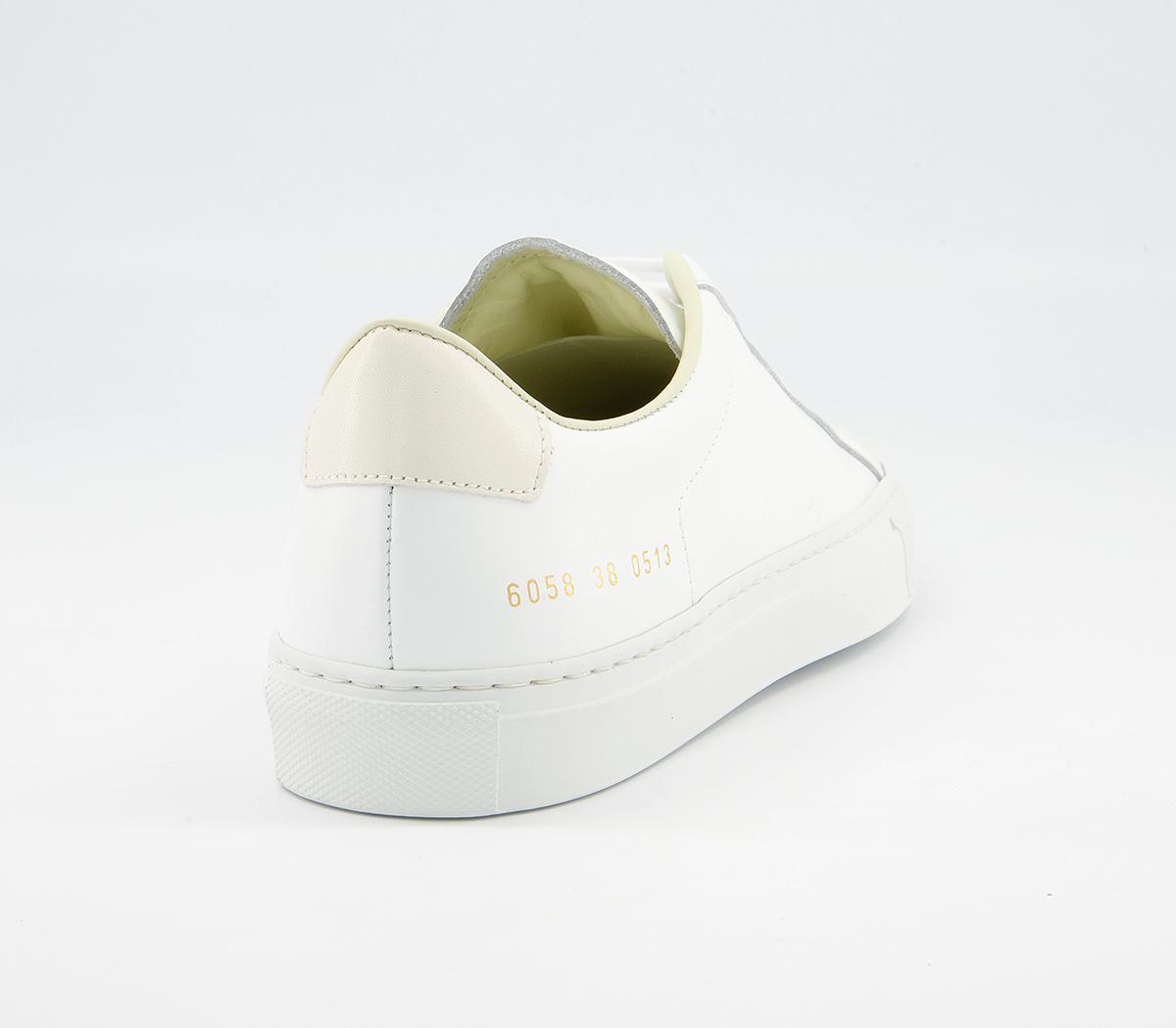 Common Projects Retro Low Trainers W Common Projects Retro Low Trainers W White Off White