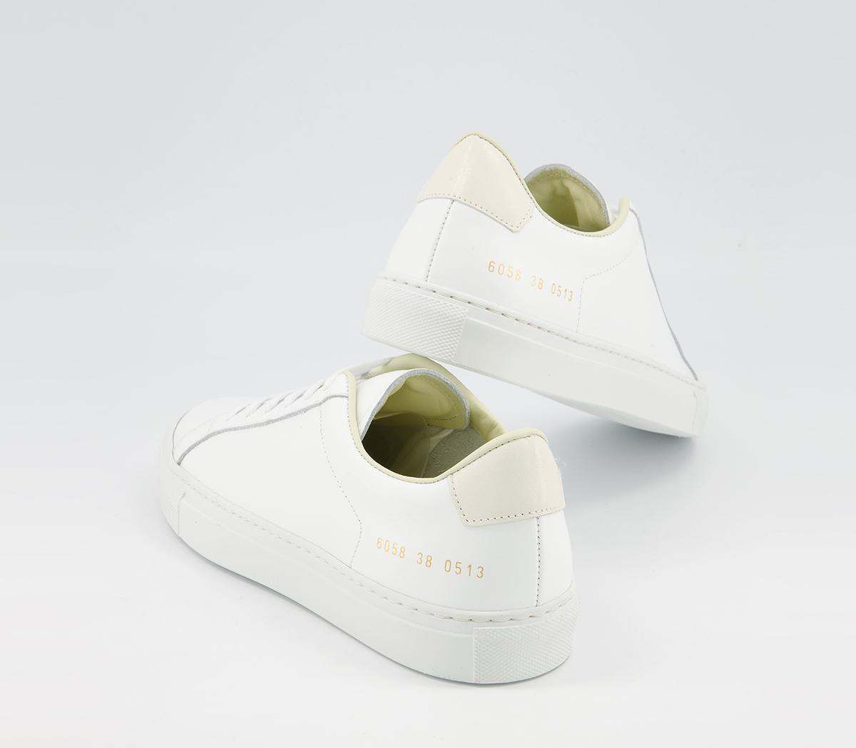 Common Projects Retro Low Trainers W Common Projects Retro Low Trainers W White Off White