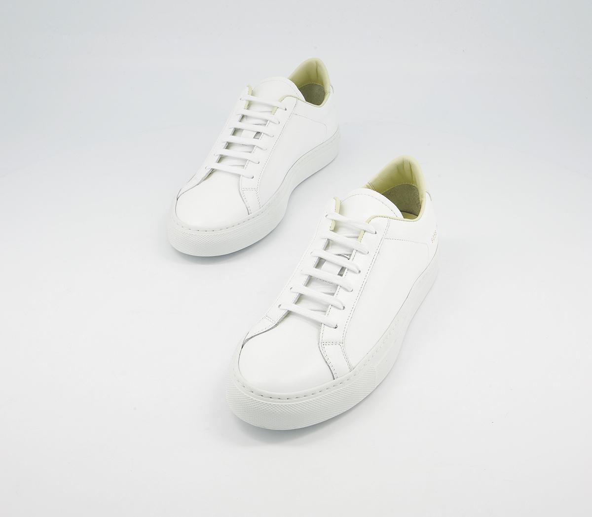 Common Projects Retro Low Trainers W Common Projects Retro Low Trainers W White Off White