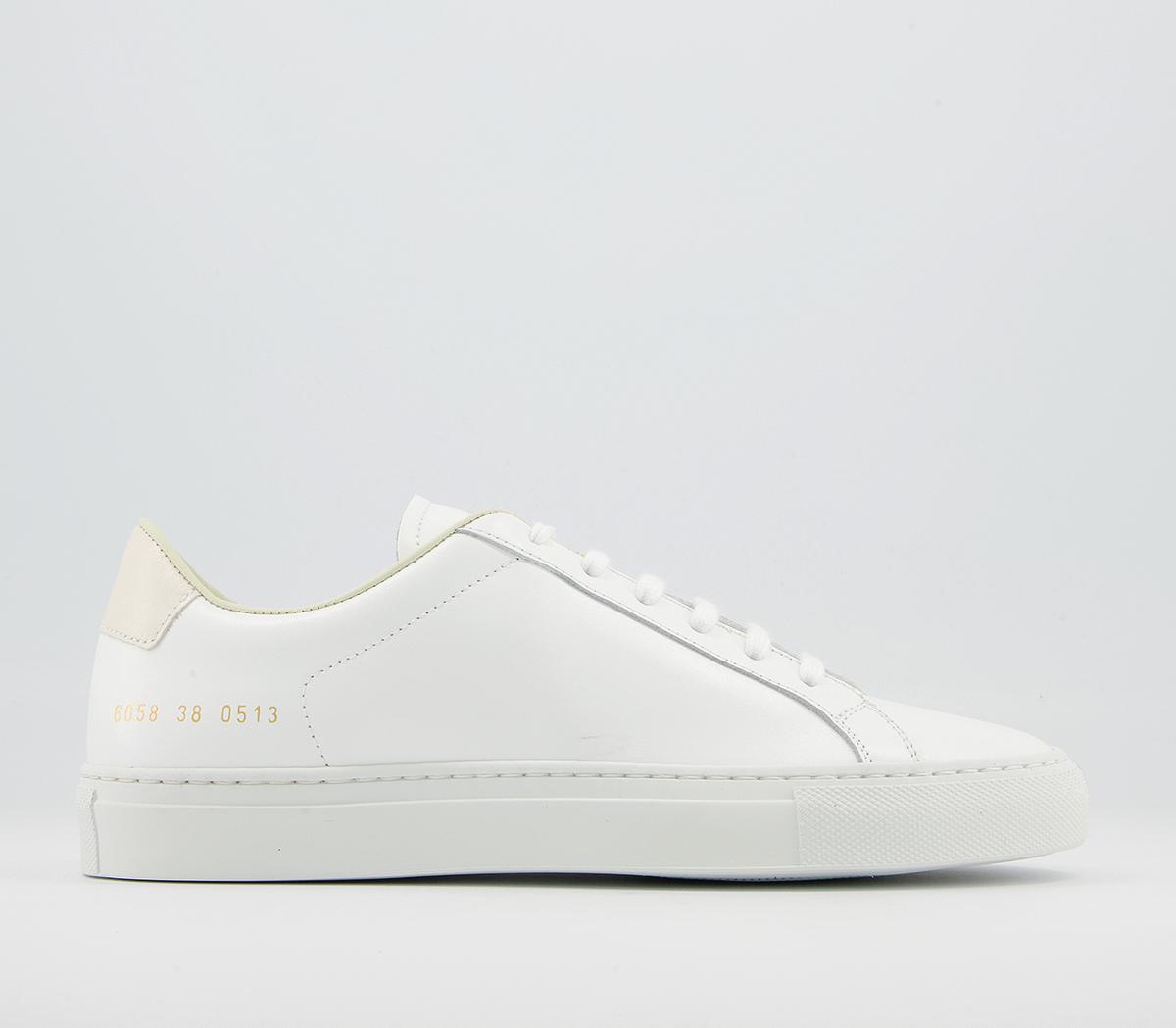Common ProjectsRetro Low Trainers W Common ProjectsRetro Low Trainers WWhite Off White