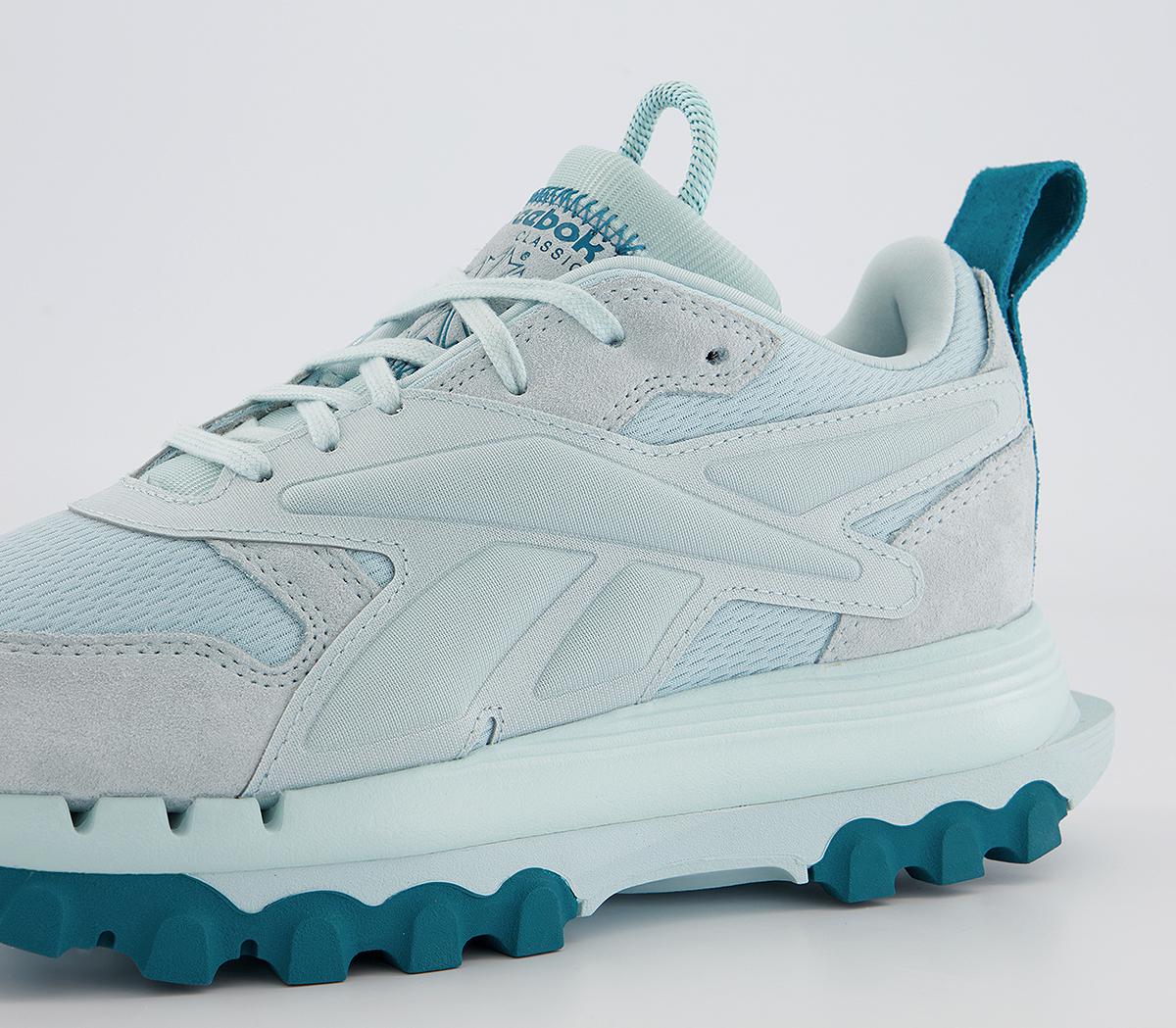 ReebokClassic Leather Cardi Trainers ReebokClassic Leather Cardi TrainersBlue Turquoise Teal