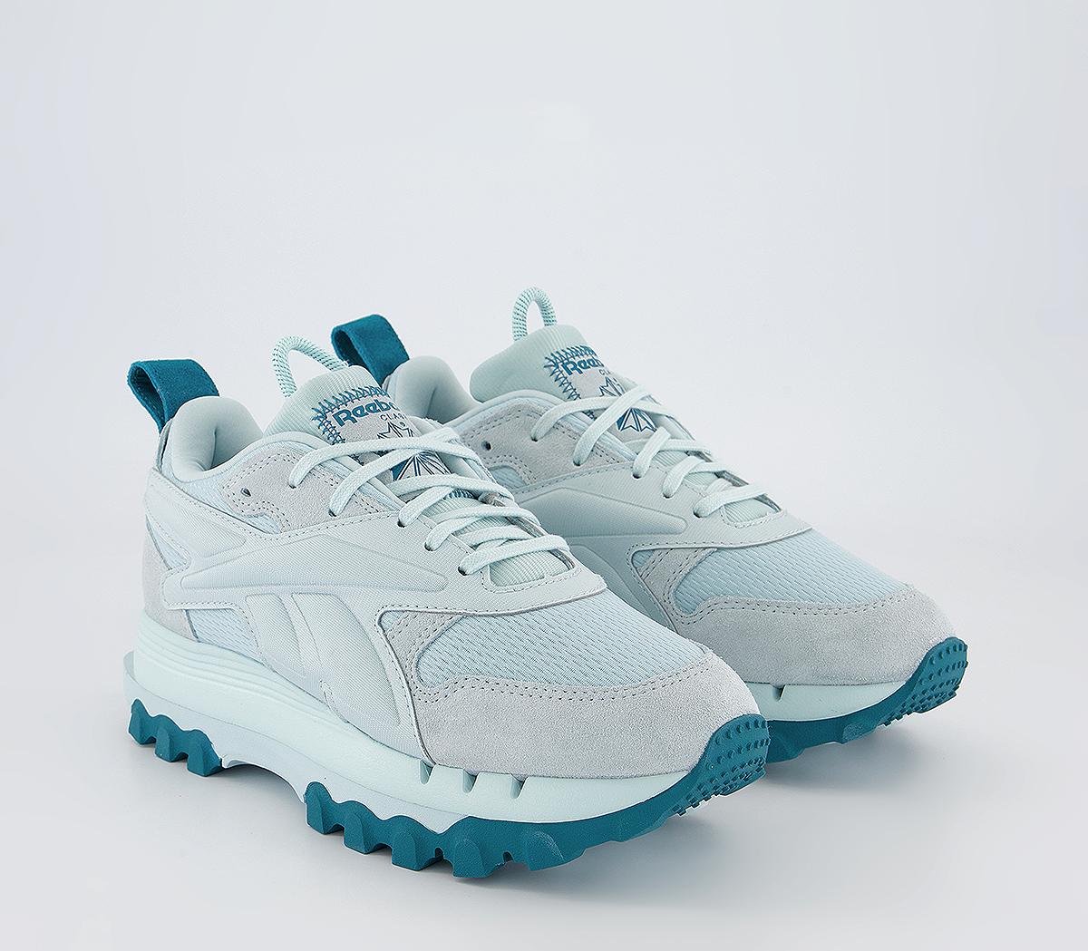 ReebokClassic Leather Cardi Trainers ReebokClassic Leather Cardi TrainersBlue Turquoise Teal