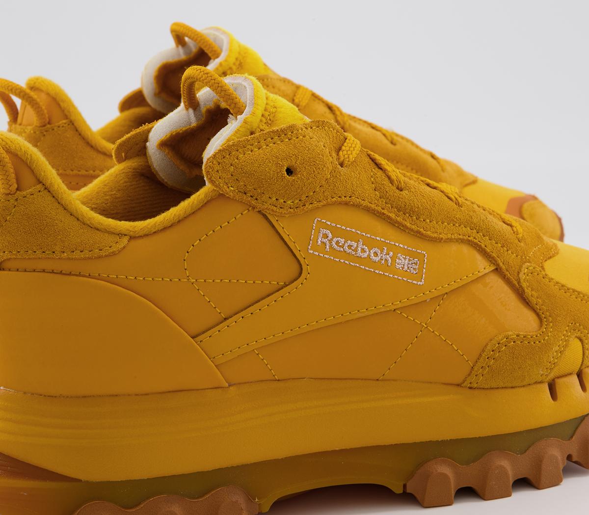 Reebok Classic Leather Cardi Trainers Radiant Ochre Bright Ochre ...