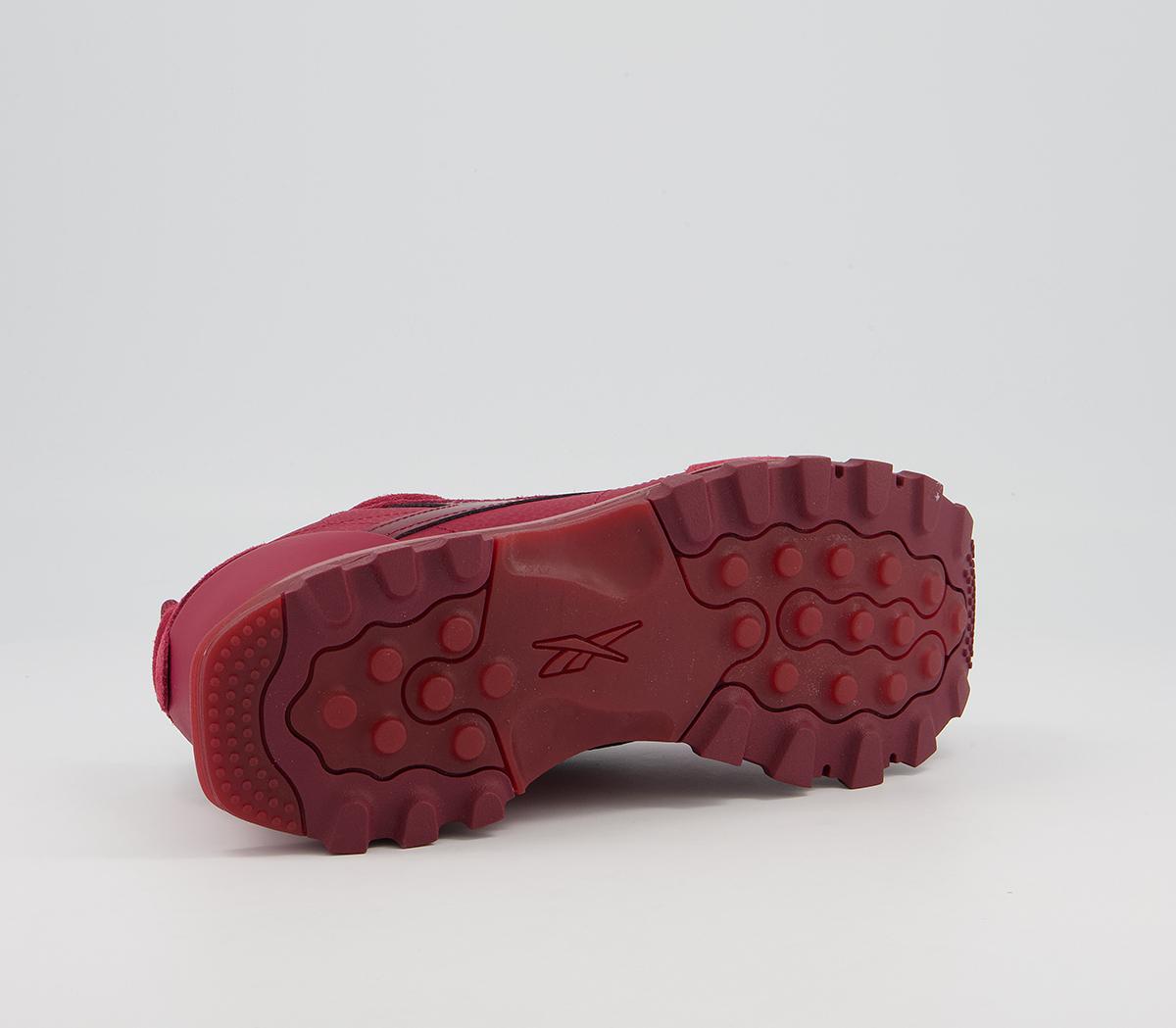 Reebok Classic Leather Cardi Trainers Reebok Classic Leather Cardi Trainers Red Classix Burgandy Golden Bronze