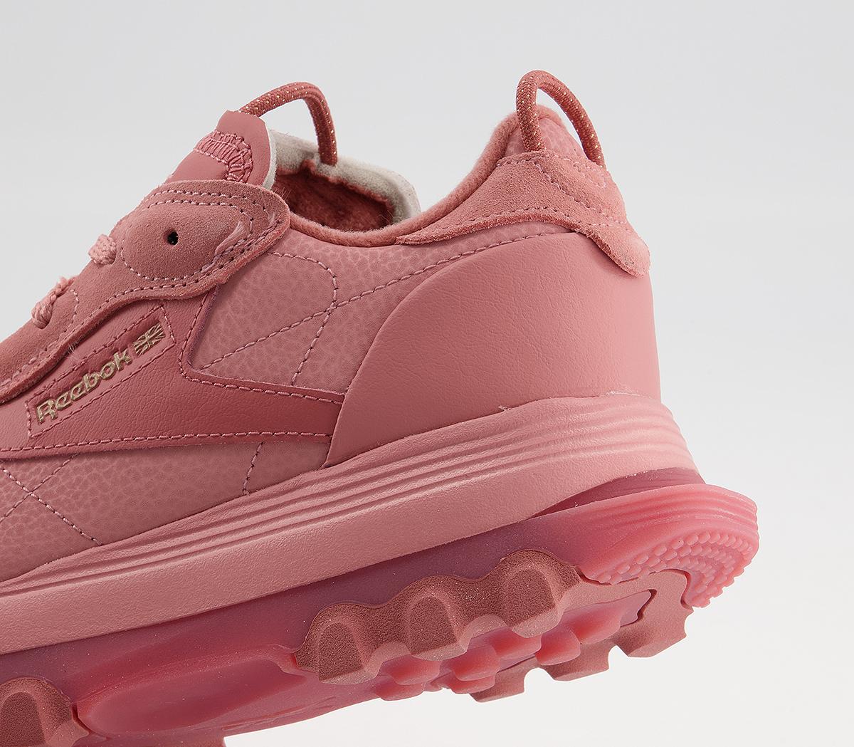 Reebok Classic Leather Cardi B Trainers Reebok Classic Leather Cardi B Trainers Sandy Rose Baked Clay Golden Bronze