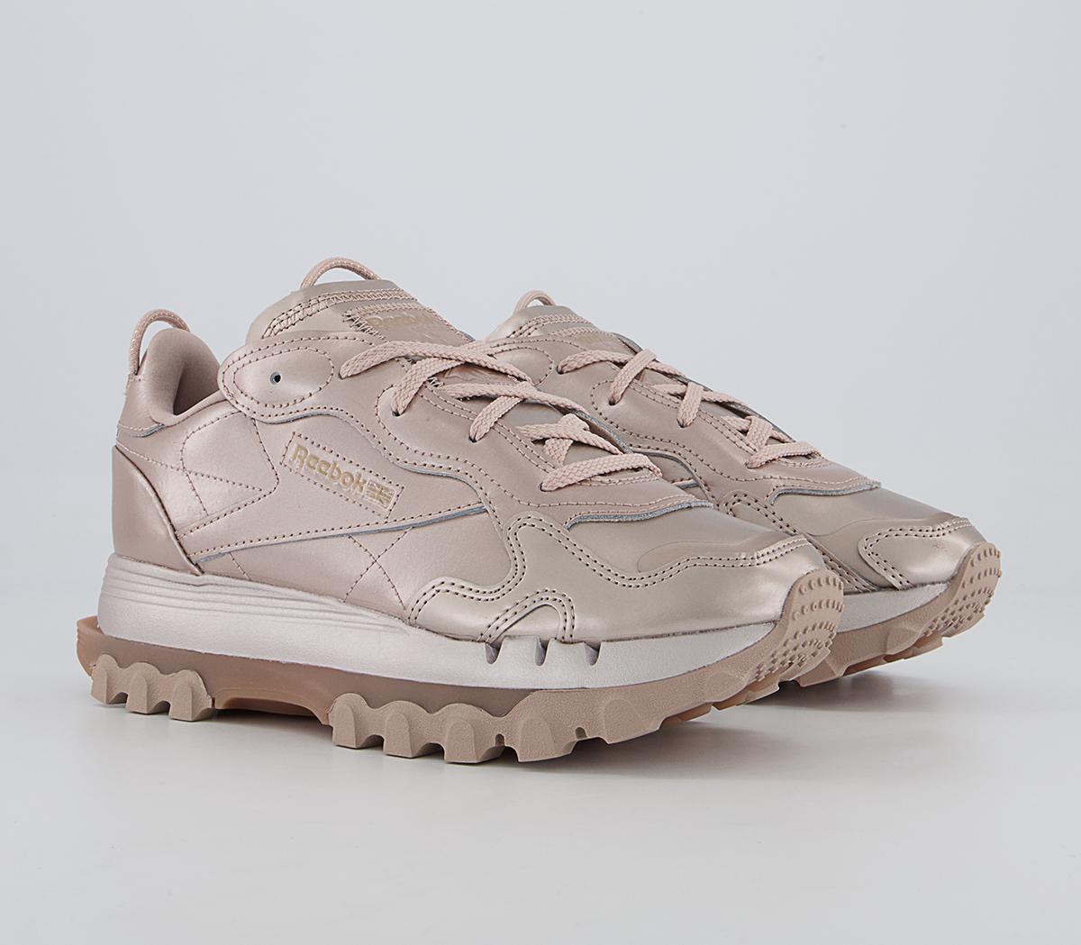 Reebok Classic Leather Cardi B Trainers Reebok Classic Leather Cardi B Trainers Champagne Gold