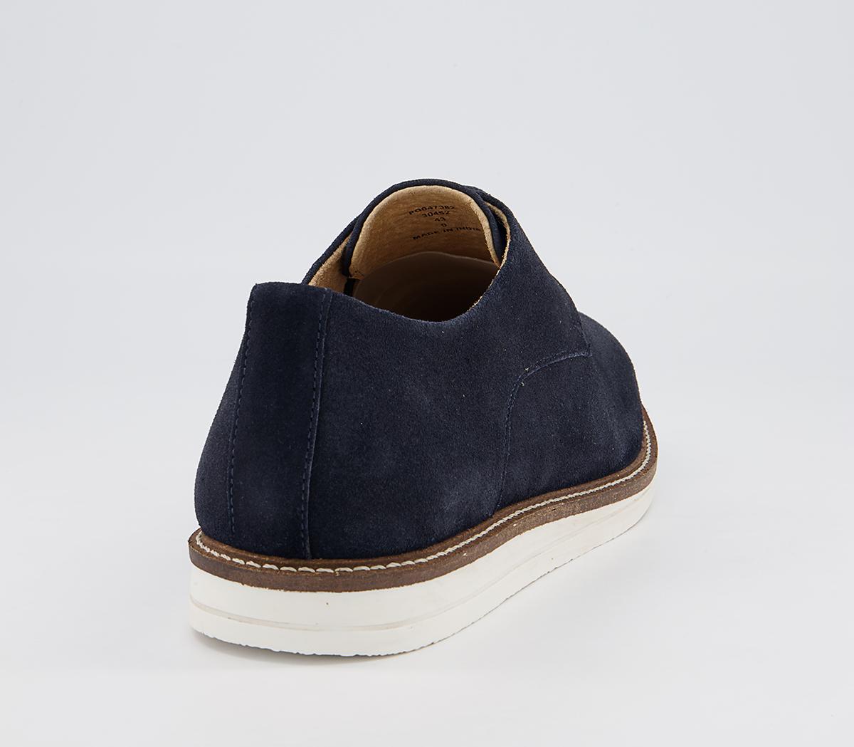 Office Cash Suede Sports Derby Shoes Office Cash Suede Sports Derby Shoes Navy Suede