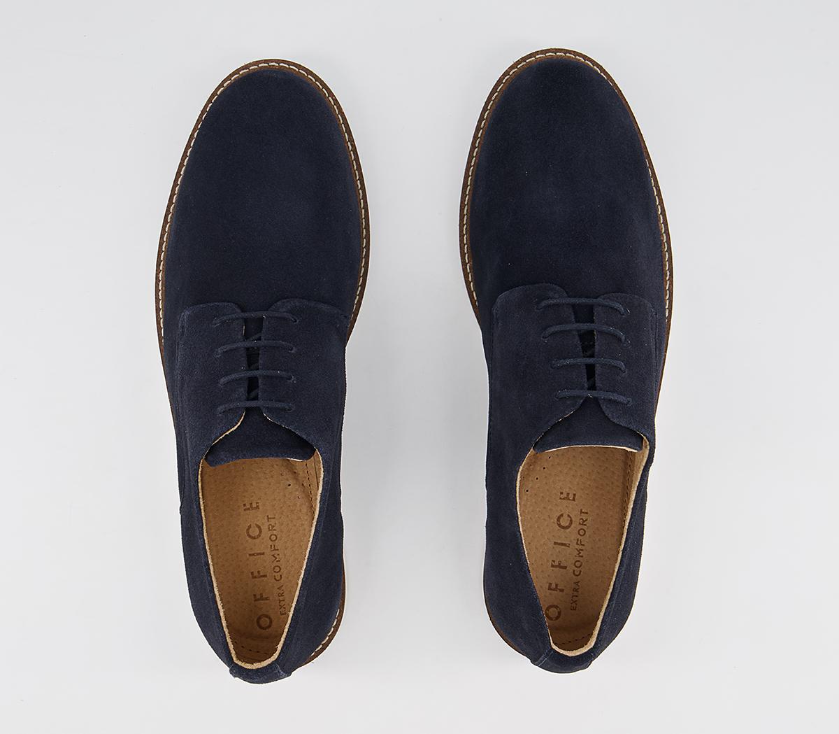 Office Cash Suede Sports Derby Shoes Office Cash Suede Sports Derby Shoes Navy Suede