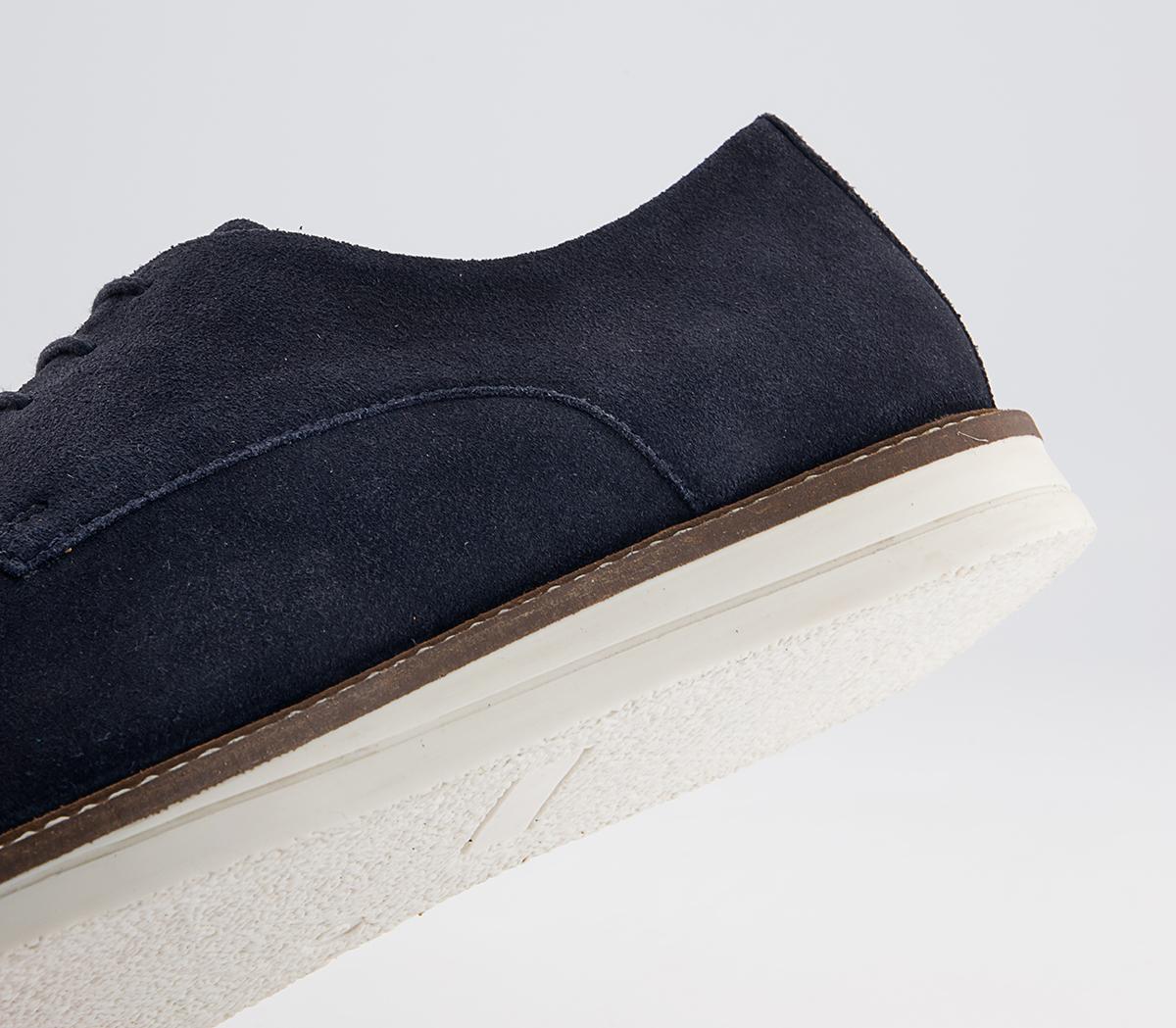 Office Cash Suede Sports Derby Shoes Office Cash Suede Sports Derby Shoes Navy Suede