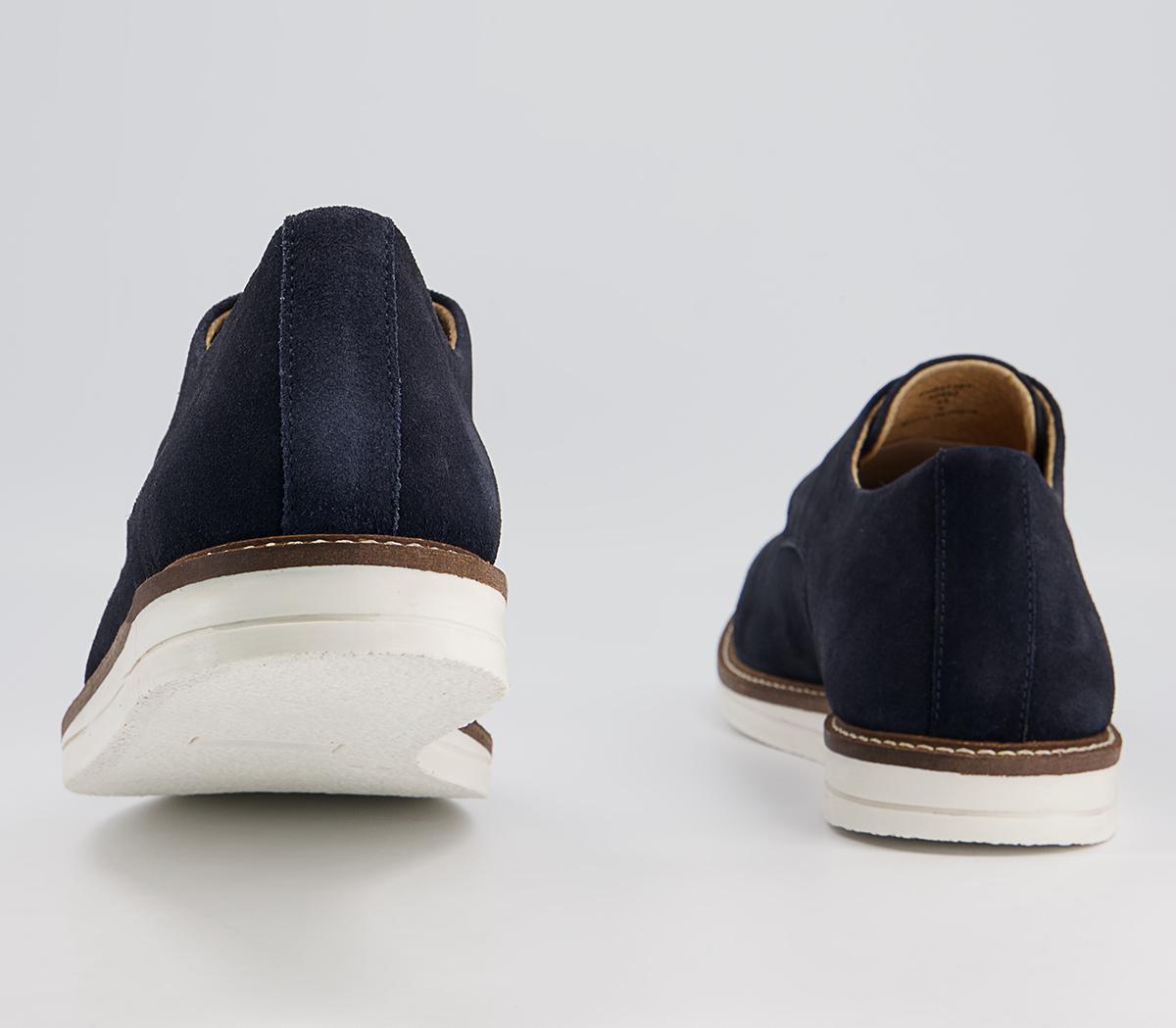 Office Cash Suede Sports Derby Shoes Office Cash Suede Sports Derby Shoes Navy Suede