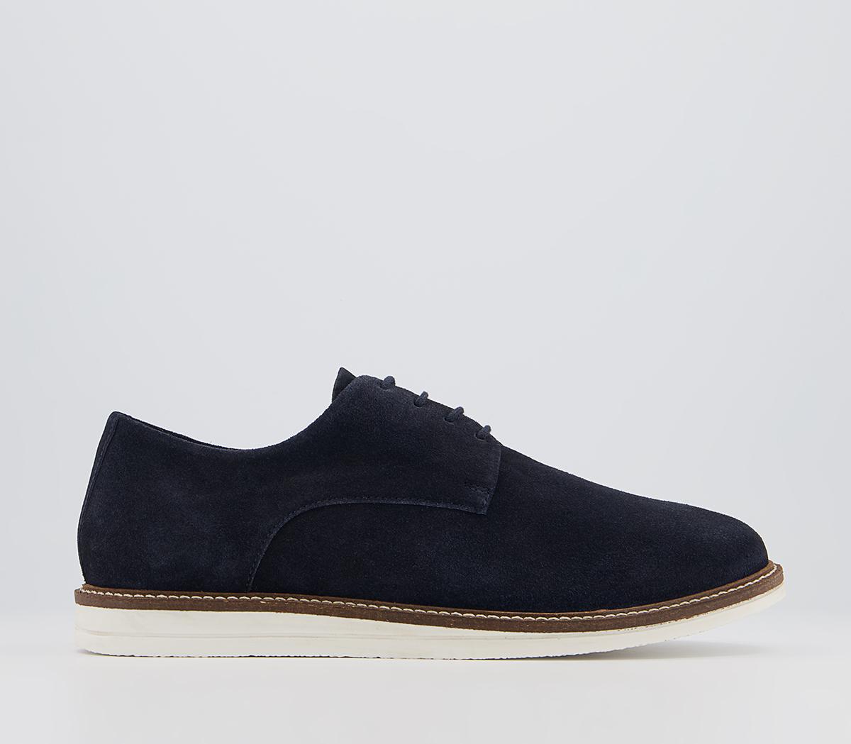 OfficeCash Suede Sports Derby ShoesNavy Suede