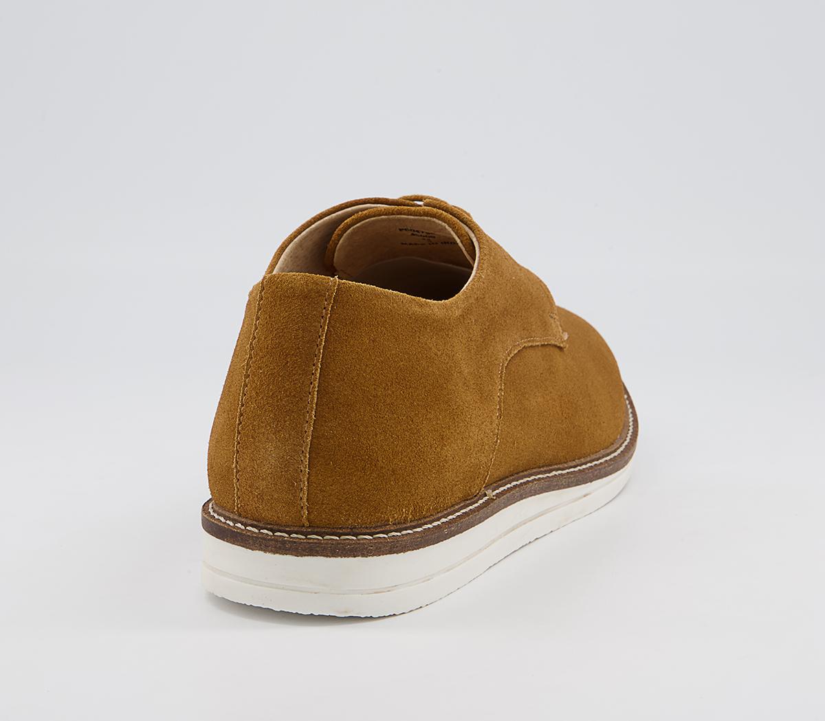 Office Cash Suede Sports Derby Shoes Office Cash Suede Sports Derby Shoes Tan Suede