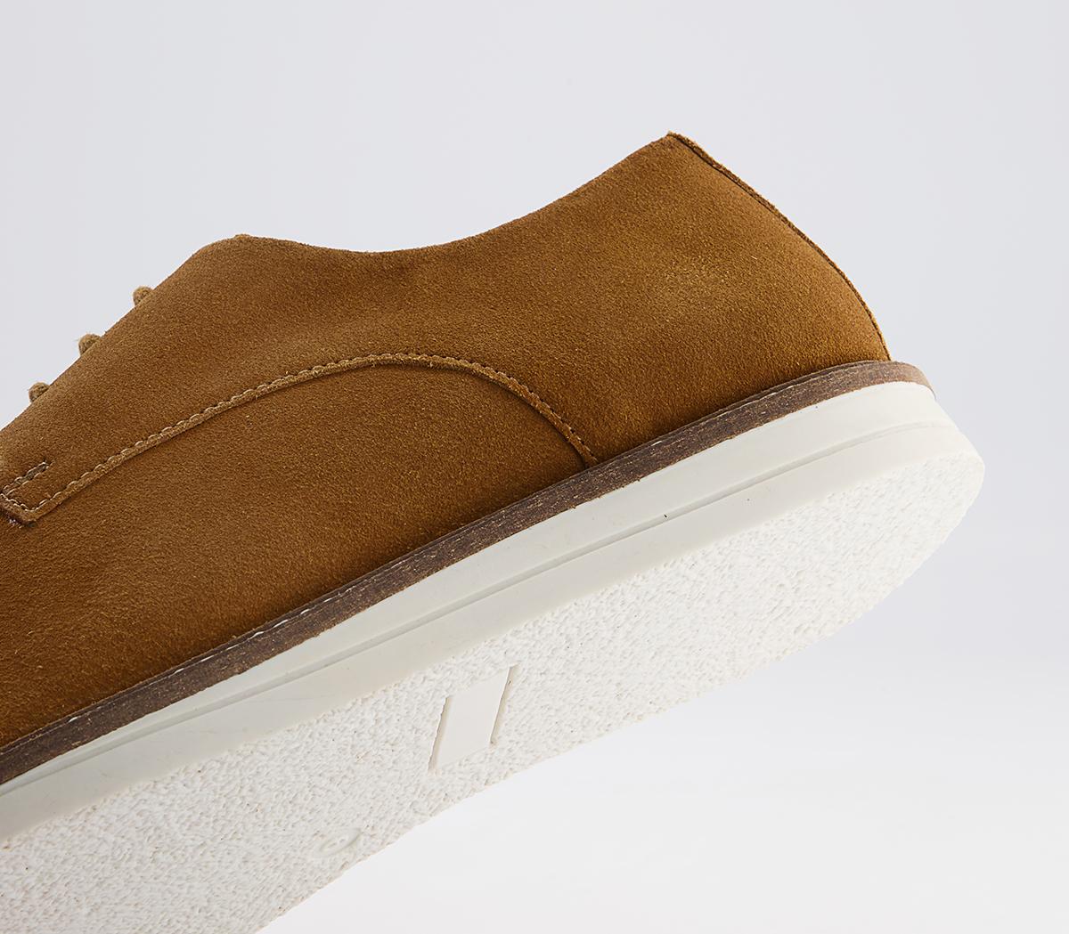 Office Cash Suede Sports Derby Shoes Office Cash Suede Sports Derby Shoes Tan Suede