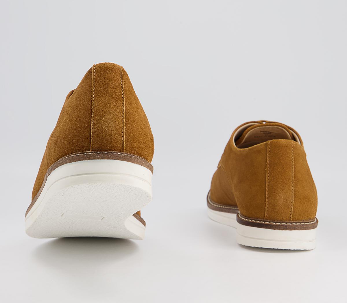 Office Cash Suede Sports Derby Shoes Office Cash Suede Sports Derby Shoes Tan Suede