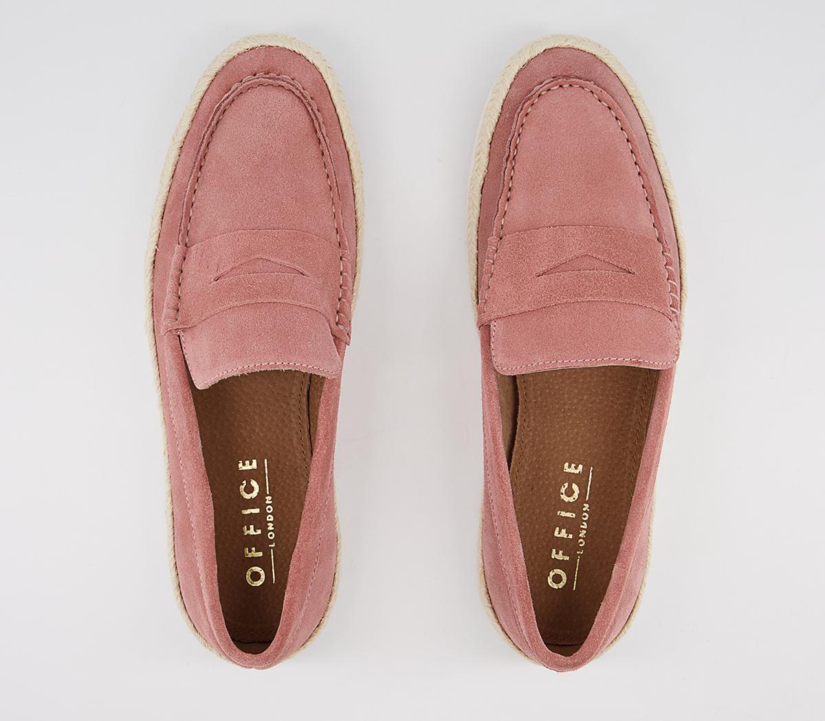 Office Chad Sports Espadrilles Office Chad Sports Espadrilles Pink Suede
