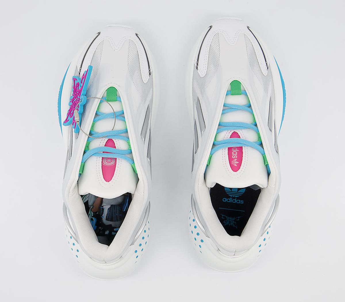 adidas Ozrah Ruby9100m Trainers adidas Ozrah Ruby9100m Trainers White Silver