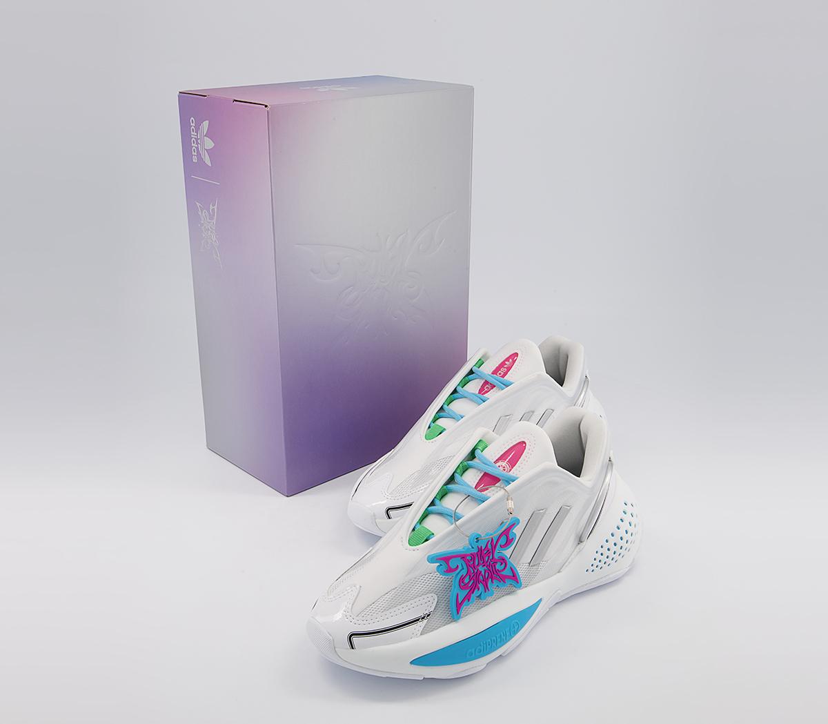 adidas Ozrah Ruby9100m Trainers adidas Ozrah Ruby9100m Trainers White Silver