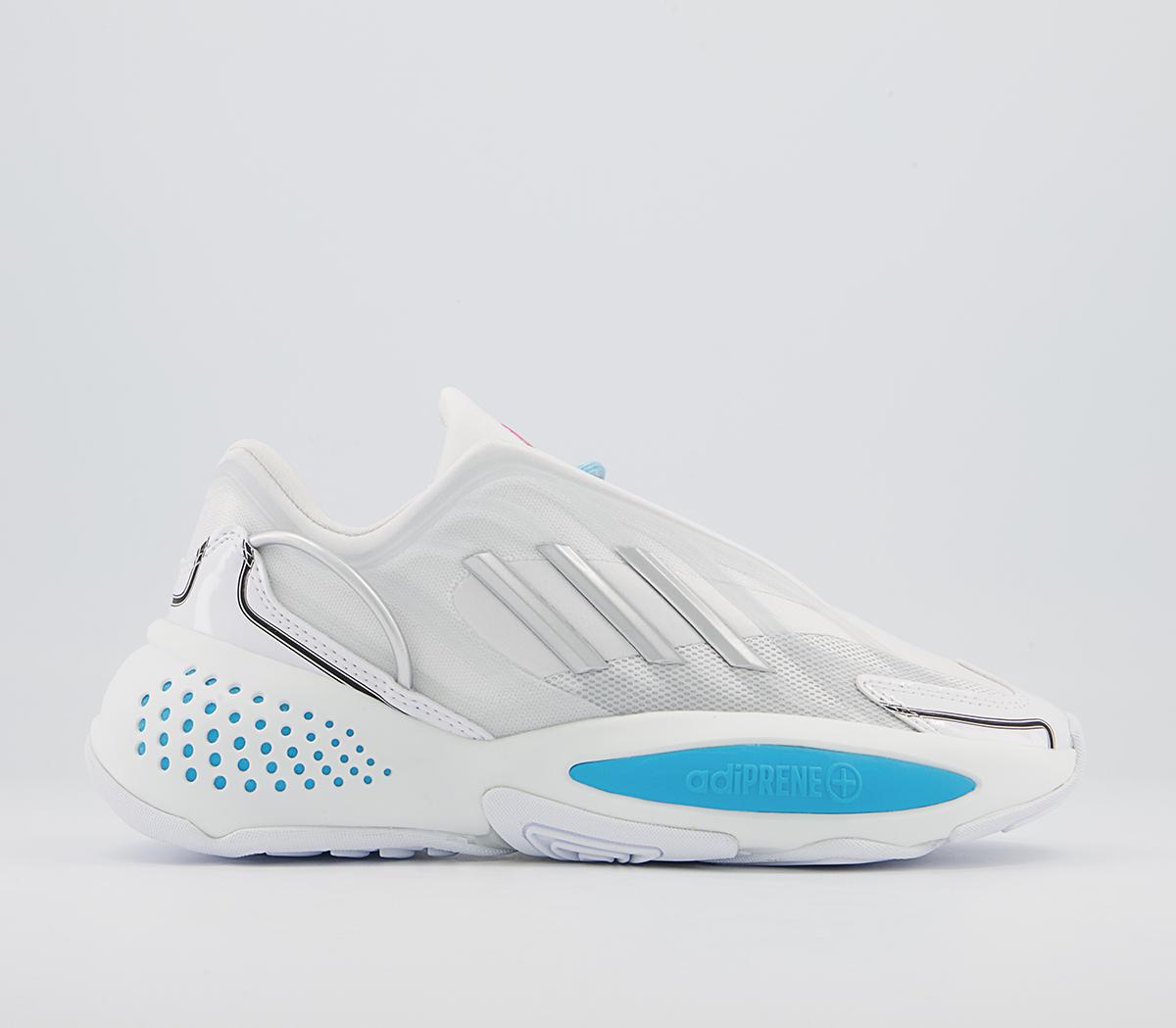 adidasOzrah Ruby9100m TrainersWhite Silver