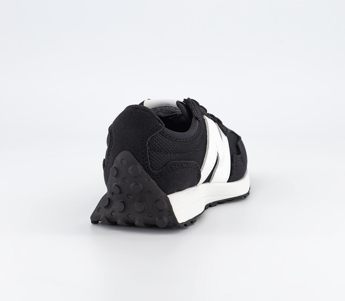 New Balance 327 Kids Trainers New Balance 327 Kids Trainers Black White