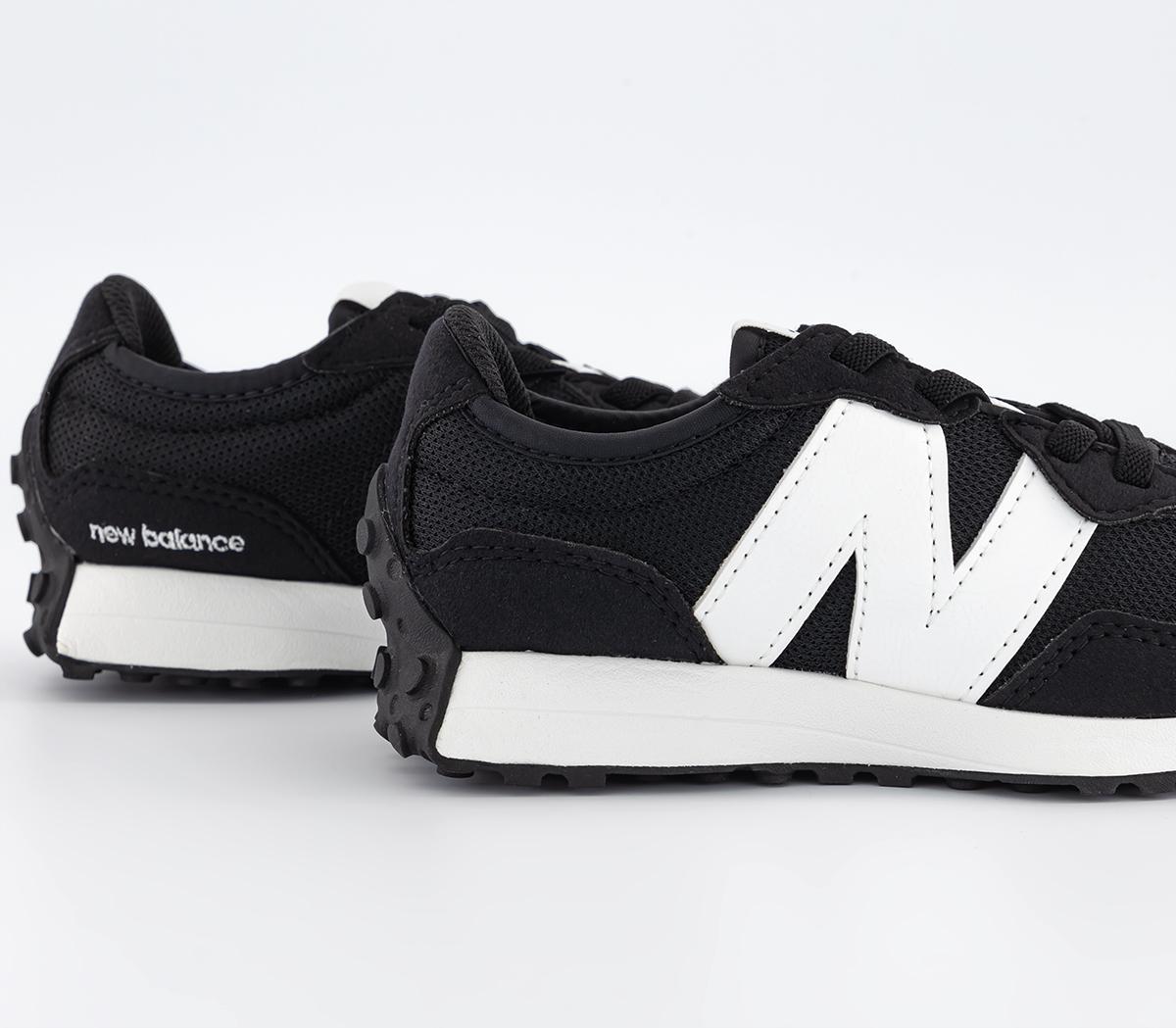 New Balance 327 Kids Trainers New Balance 327 Kids Trainers Black White