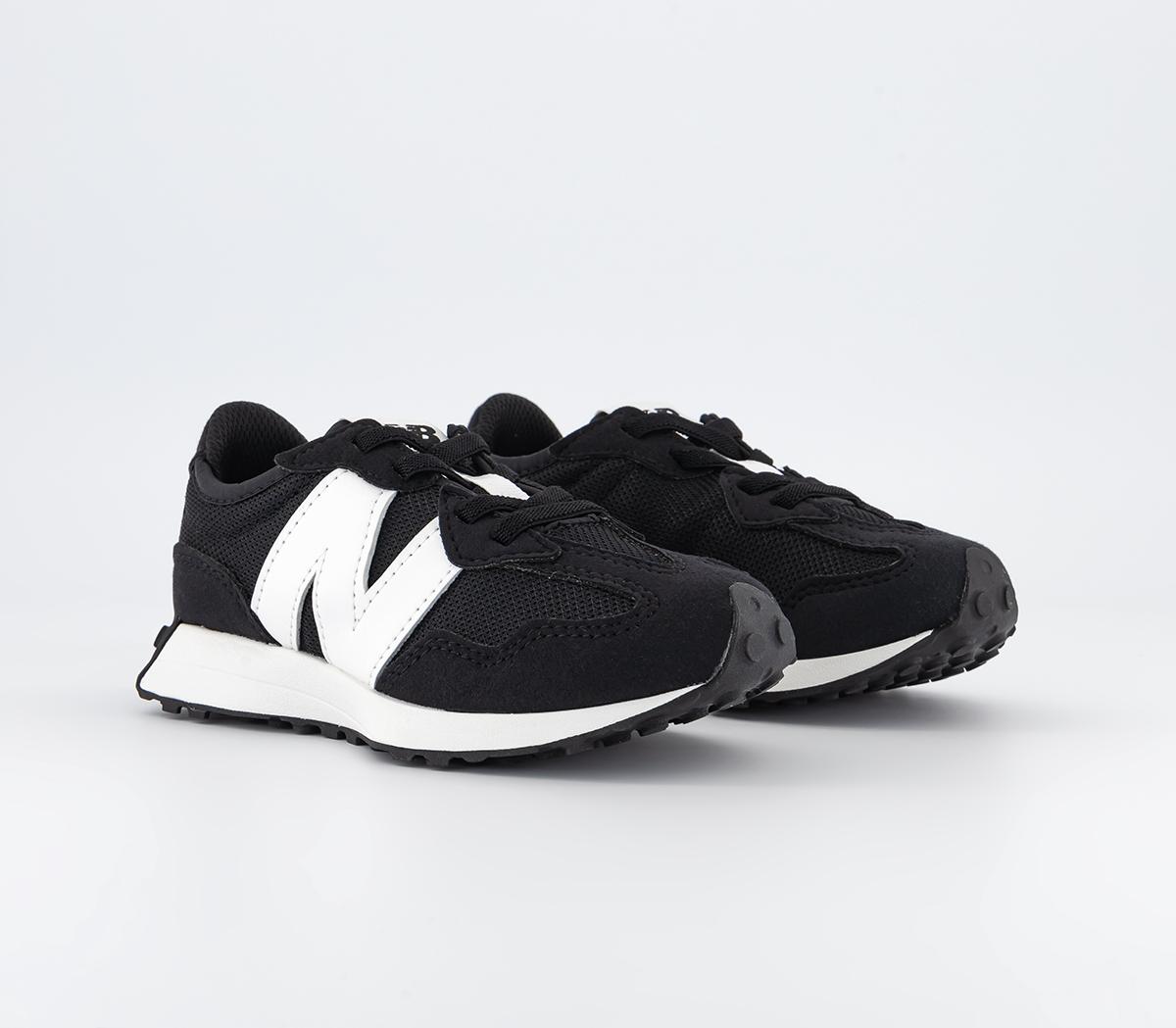 New Balance 327 Kids Trainers New Balance 327 Kids Trainers Black White