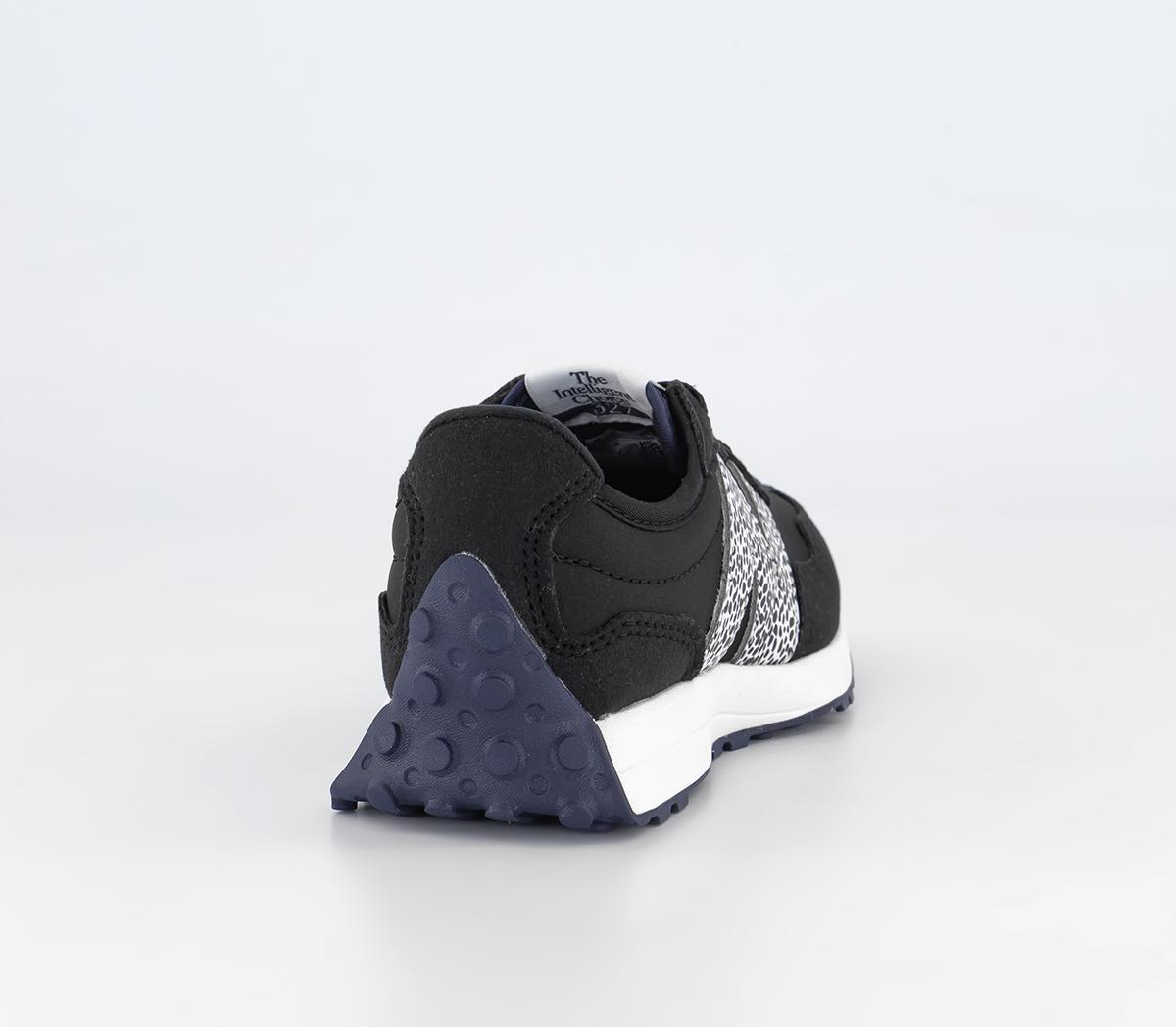 New Balance327 Kids Trainers Black Animal