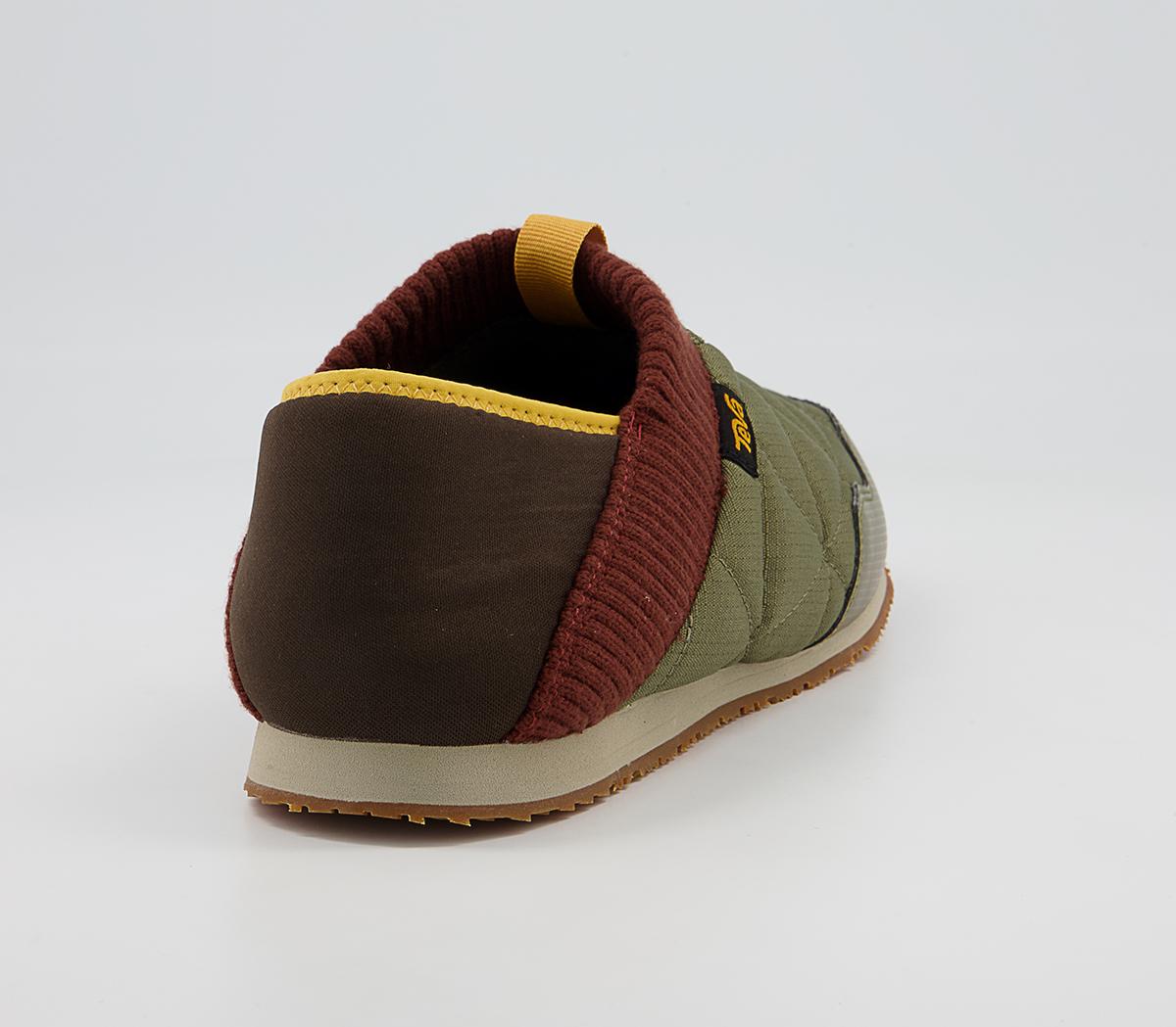 Teva ReEmber Moc Trainers Teva ReEmber Moc Trainers Olive Brown Multi