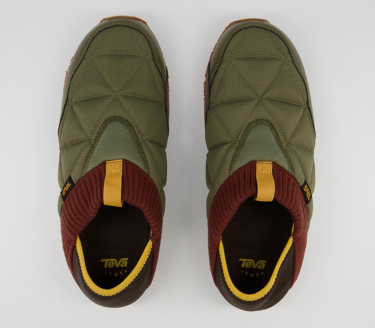 Teva ReEmber Moc Trainers Teva ReEmber Moc Trainers Olive Brown Multi