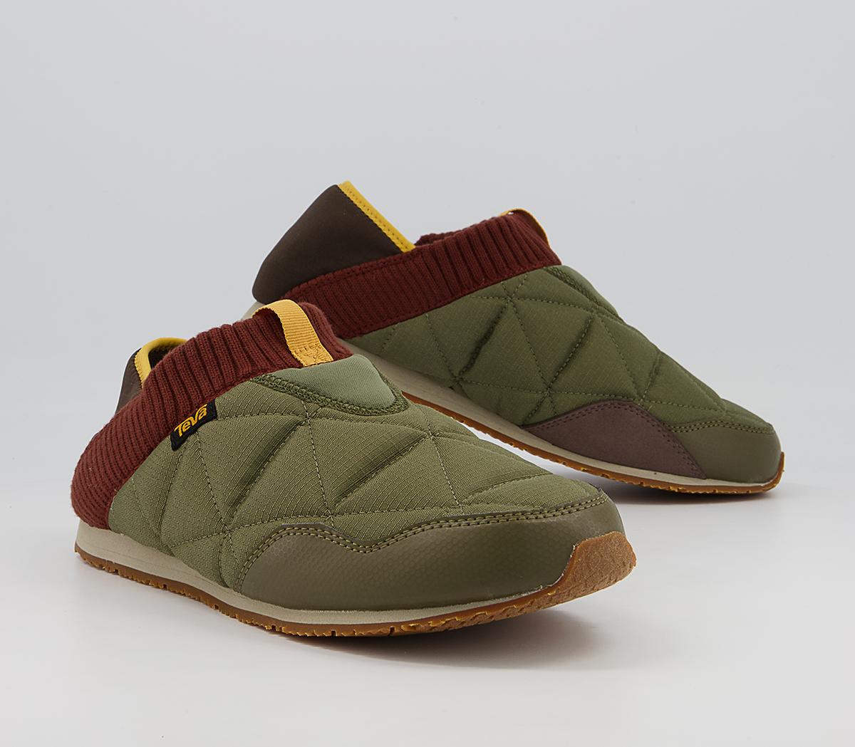 Teva ReEmber Moc Trainers Teva ReEmber Moc Trainers Olive Brown Multi