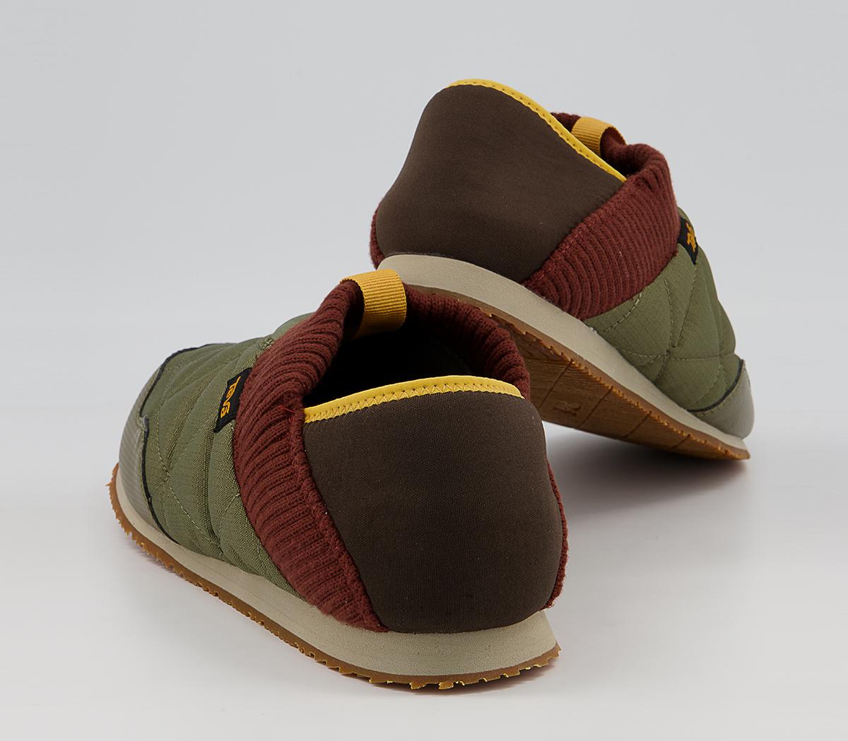 Teva ReEmber Moc Trainers Teva ReEmber Moc Trainers Olive Brown Multi