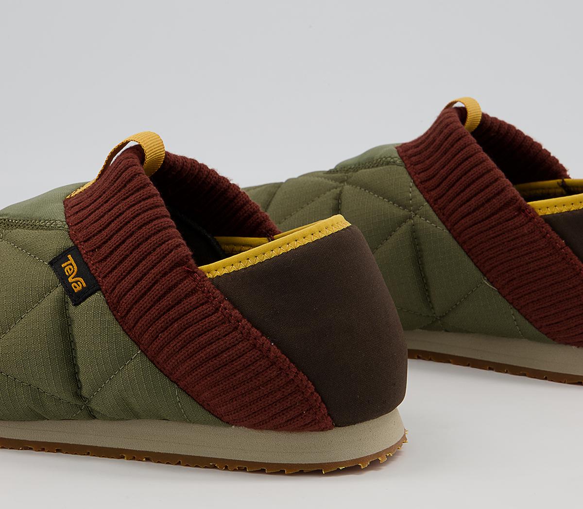 Teva ReEmber Moc Trainers Teva ReEmber Moc Trainers Olive Brown Multi