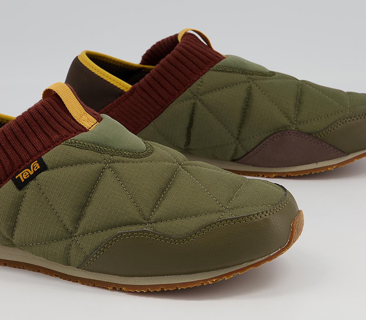 Teva ReEmber Moc Trainers Teva ReEmber Moc Trainers Olive Brown Multi
