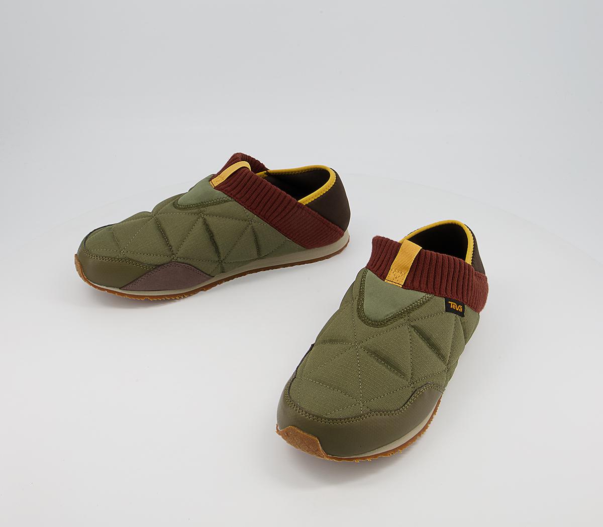 Teva ReEmber Moc Trainers Teva ReEmber Moc Trainers Olive Brown Multi