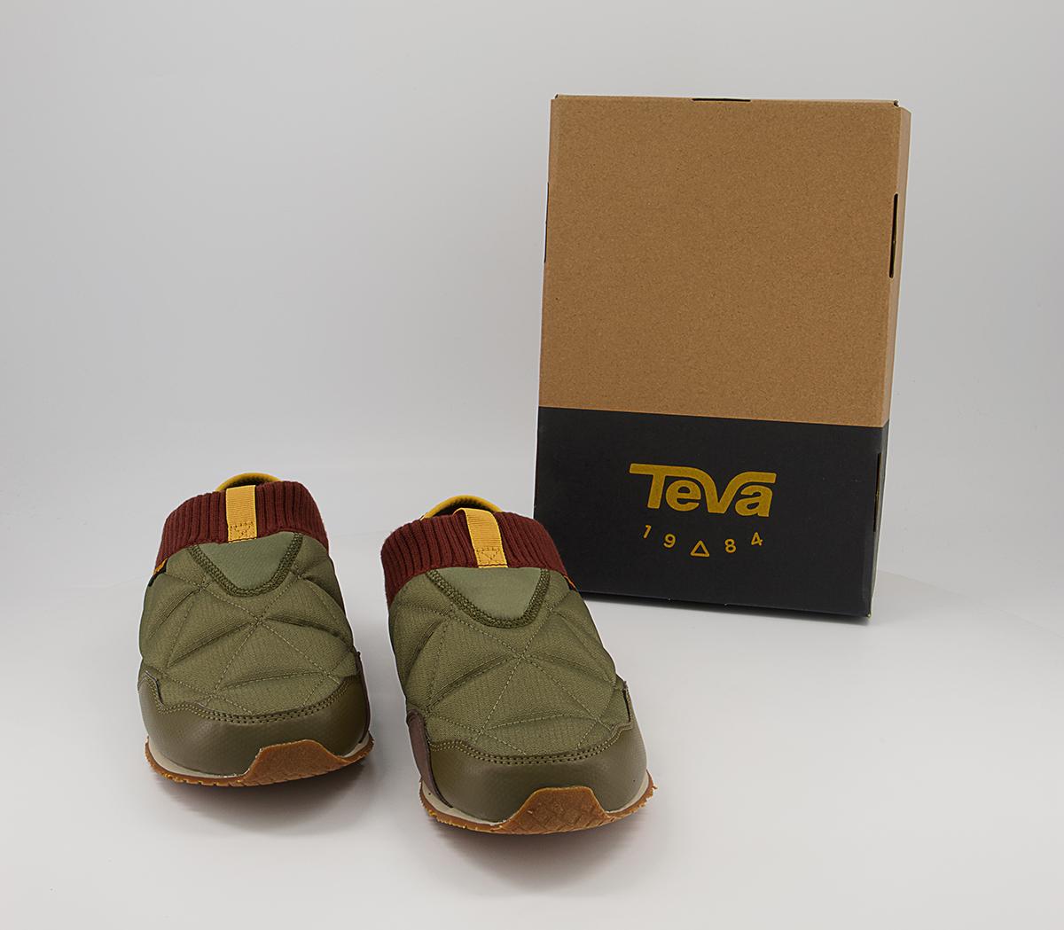 Teva ReEmber Moc Trainers Teva ReEmber Moc Trainers Olive Brown Multi