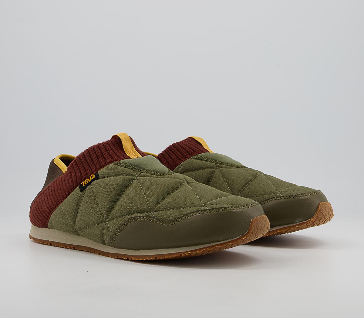 Teva ReEmber Moc Trainers Teva ReEmber Moc Trainers Olive Brown Multi