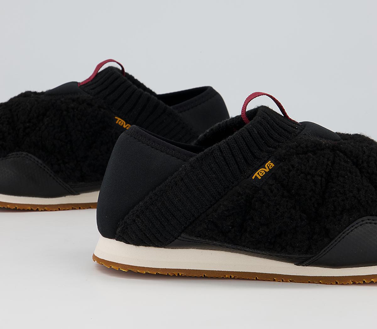 Teva ReEmber Moc Fleece Trainers Teva ReEmber Moc Fleece Trainers Black