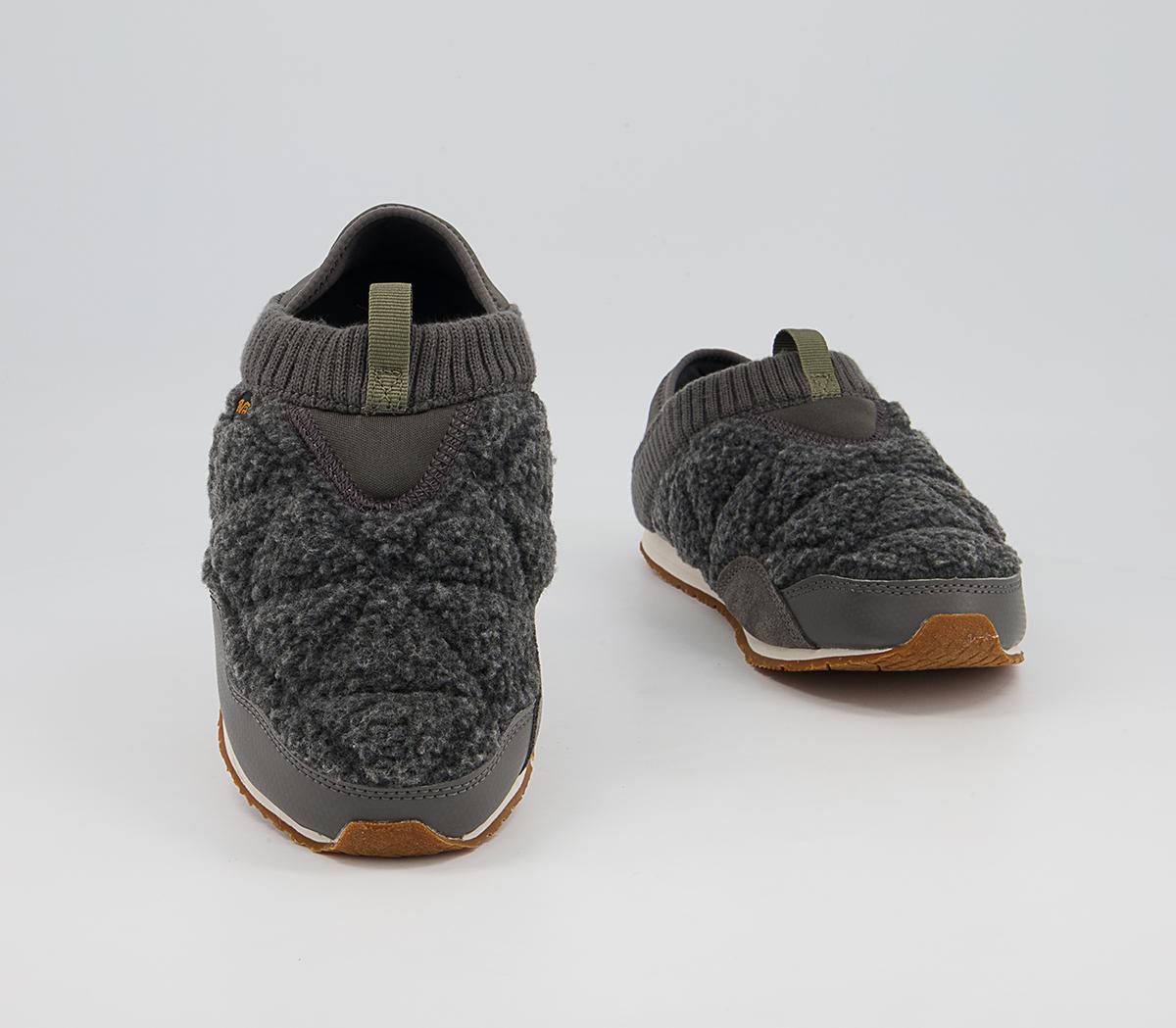 Teva ReEmber Moc Fleece Trainers Teva ReEmber Moc Fleece Trainers Dark Gull Grey