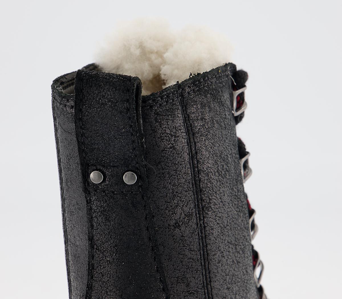 Sorel Lennox Lace Cozy Boots Sorel Lennox Lace Cozy Boots Black