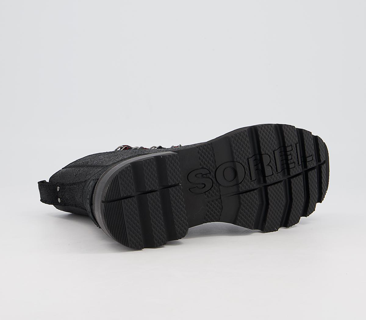 Sorel Lennox Lace Cozy Boots Sorel Lennox Lace Cozy Boots Black