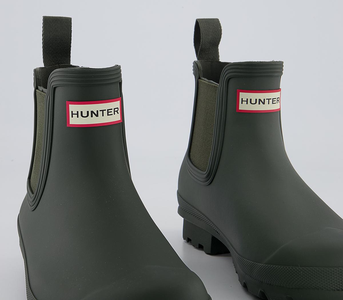 Hunter Original Chelsea Boots M Khaki Men’s Boots