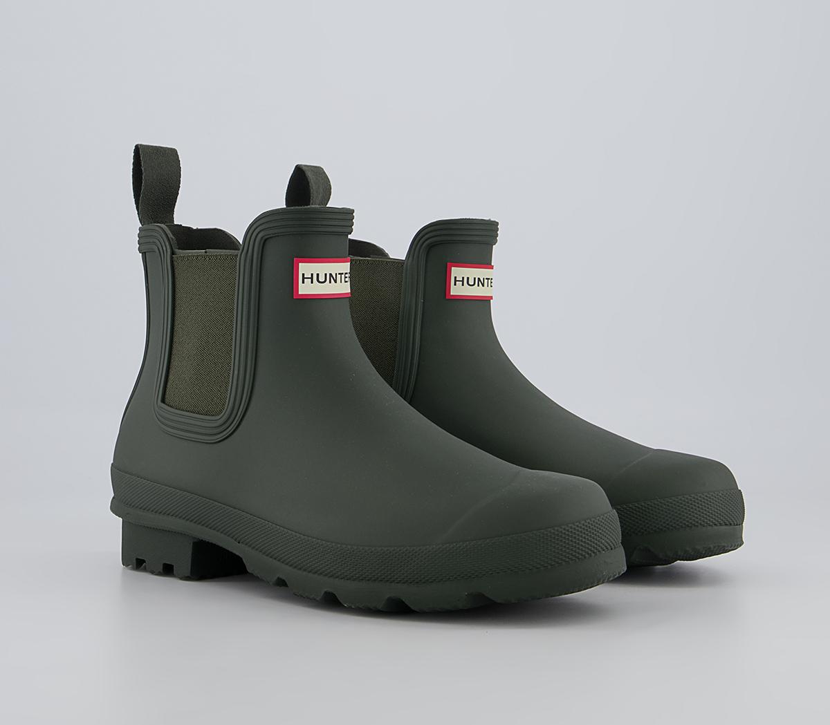 Hunter Original Chelsea Boots M Khaki Men’s Boots