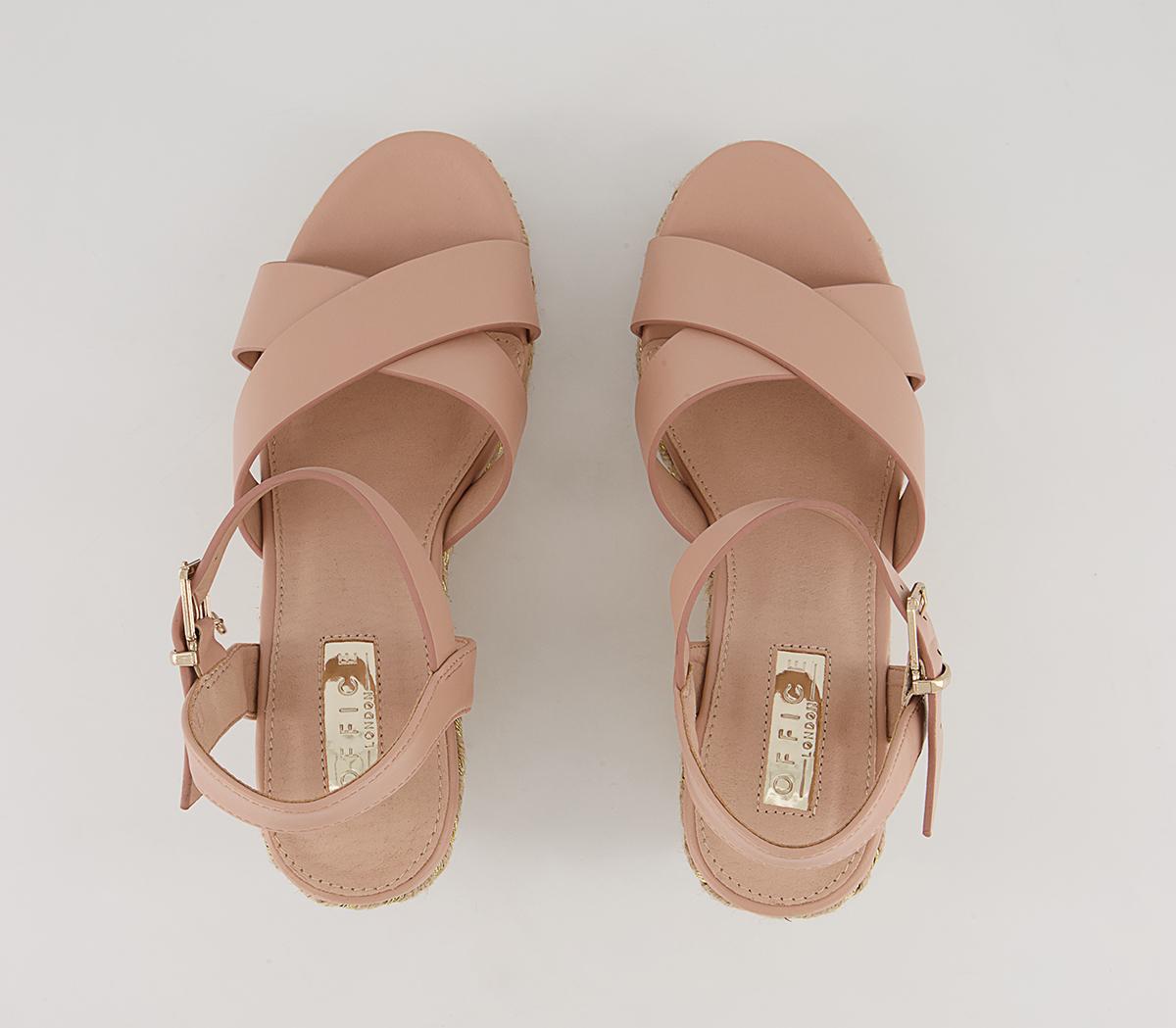 OFFICE Helike Espadrille Wedges OFFICE Helike Espadrille Wedges Beige