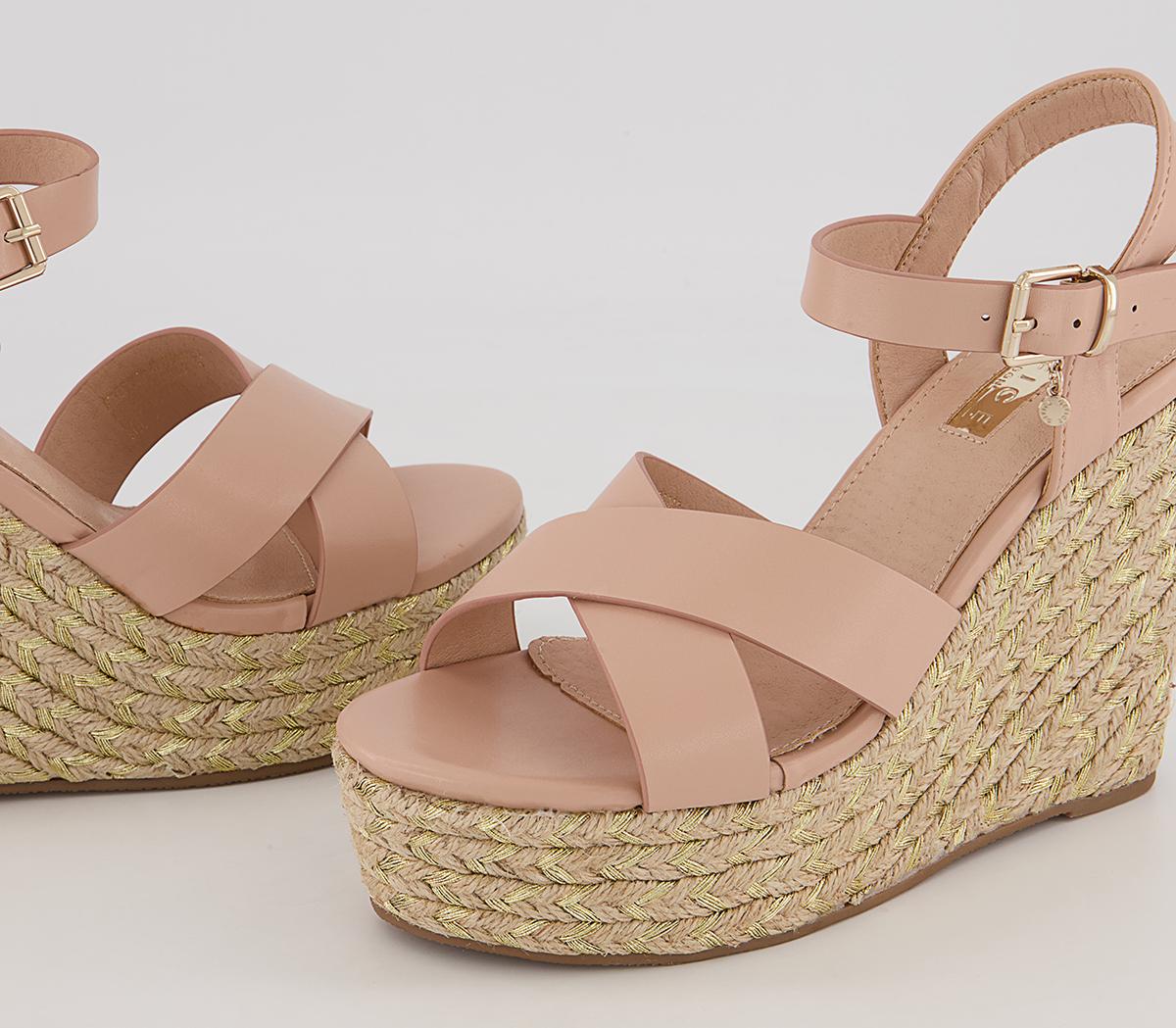 OFFICE Helike Espadrille Wedges OFFICE Helike Espadrille Wedges Beige