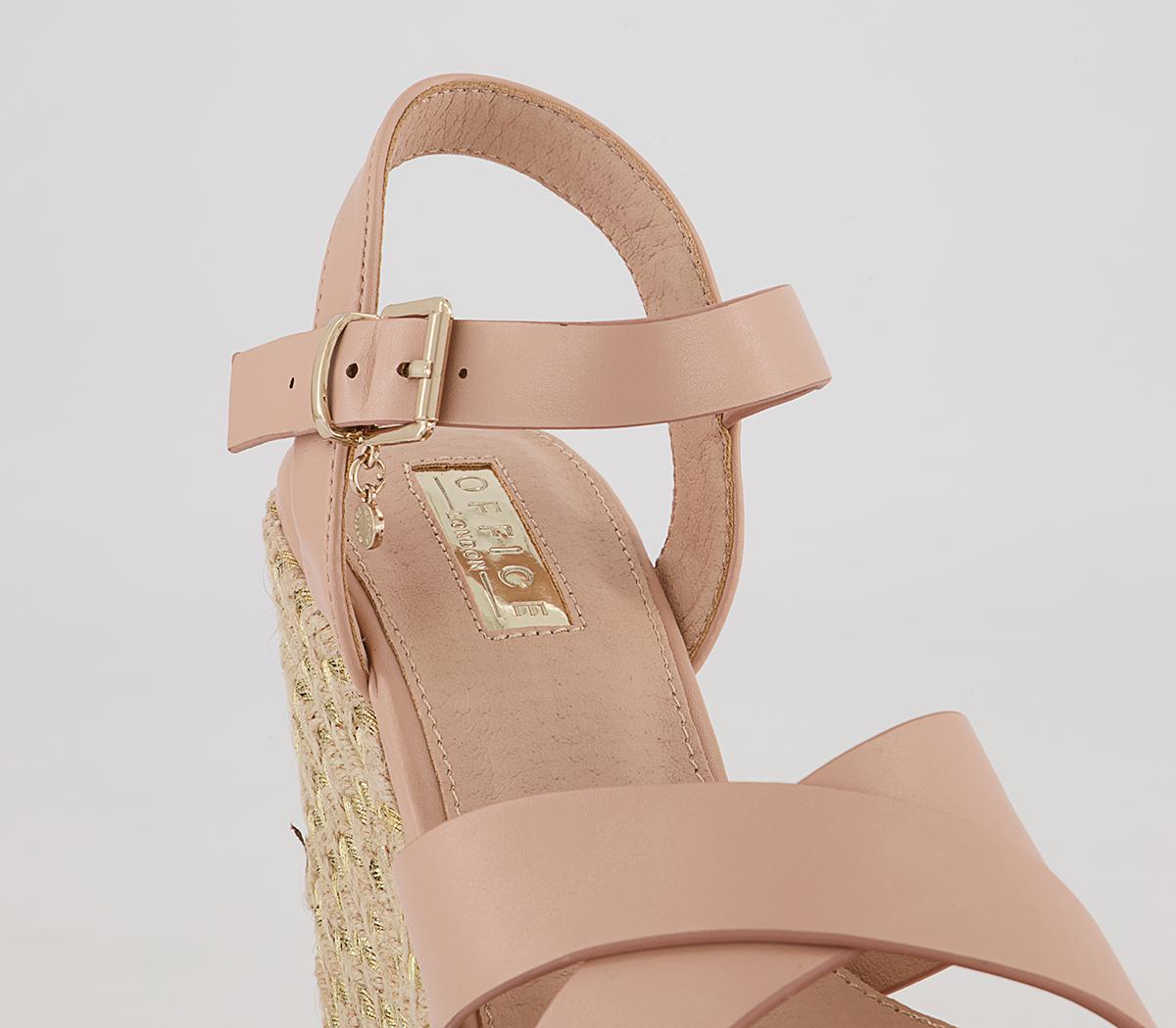 OFFICE Helike Espadrille Wedges OFFICE Helike Espadrille Wedges Beige