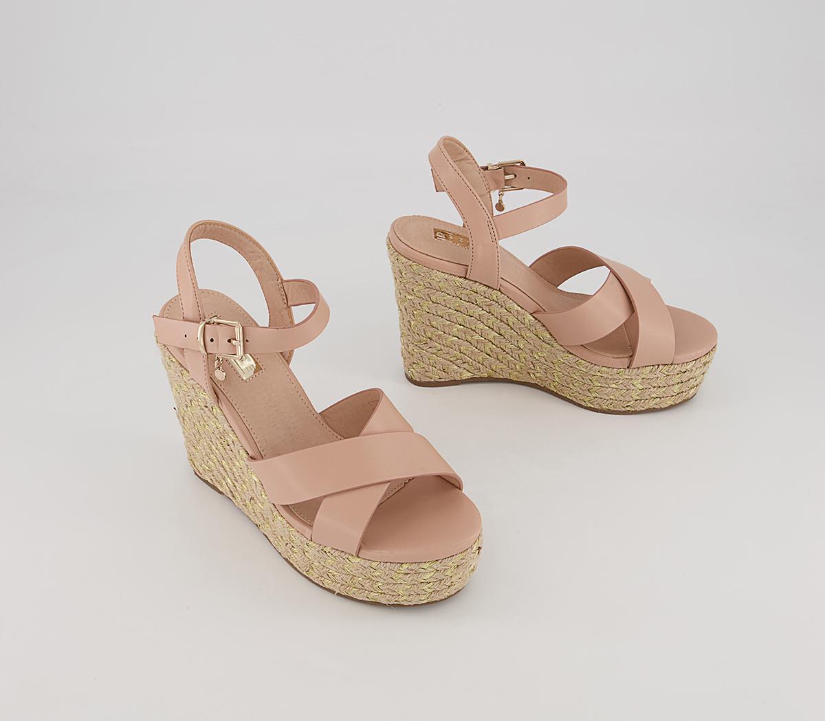 OFFICE Helike Espadrille Wedges Beige - High Heels