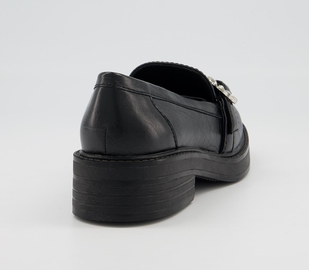 Office Mackay Buckle Detail Chunky Loafers Office Mackay Buckle Detail Chunky Loafers Black