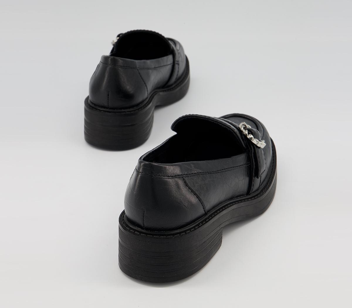 Office Mackay Buckle Detail Chunky Loafers Office Mackay Buckle Detail Chunky Loafers Black