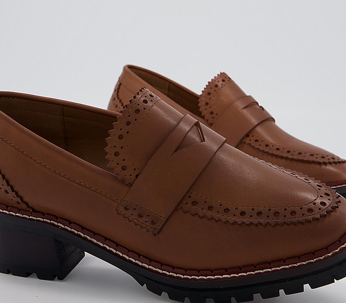 Office Murray Brogue Style Loafers Office Murray Brogue Style Loafers Tan Leather